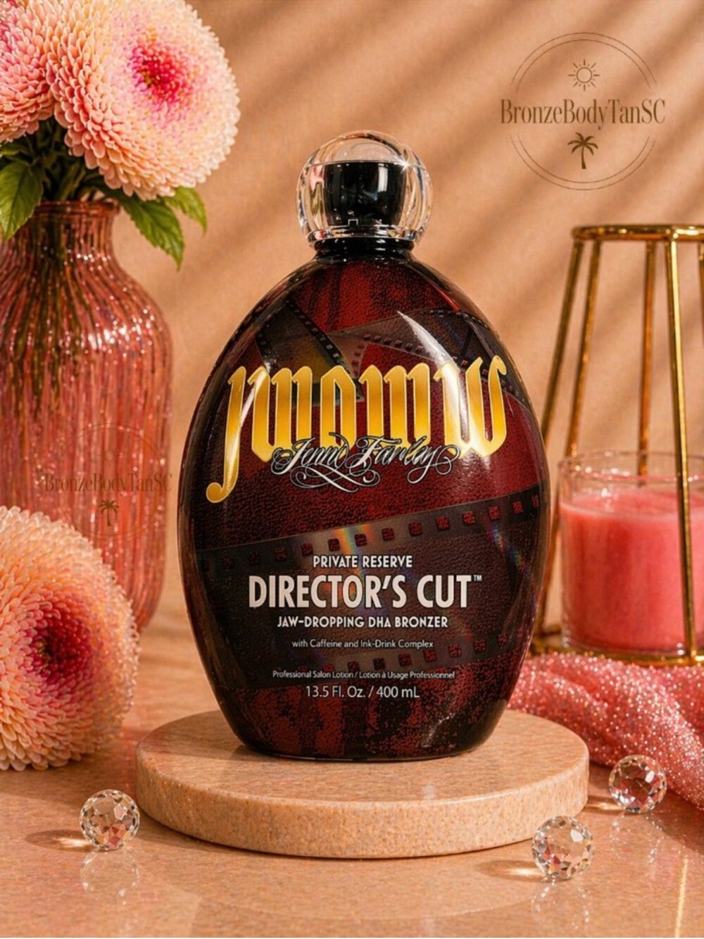 JWOWW Director's Cut Jaw-Dropping DHA Bronzer - Brown - Tanning Lotion